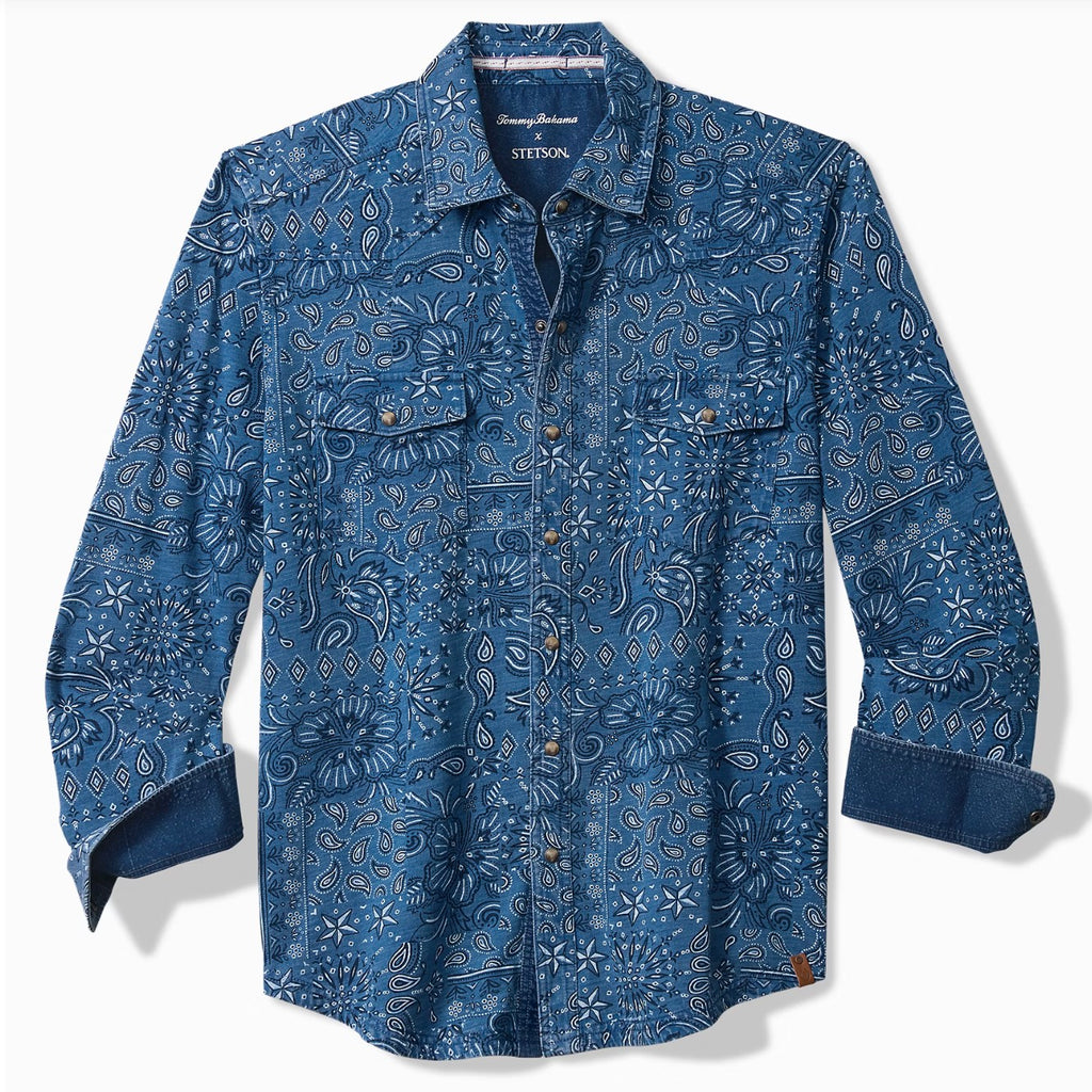 Tommy Bahama x Stetson Bandana Bay Long-Sleeve Shirt