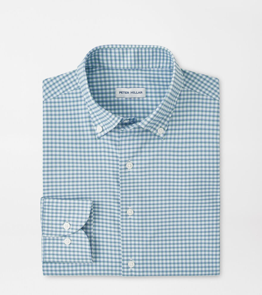 Peter Millar Gregory Performance Twill Sport Shirt
