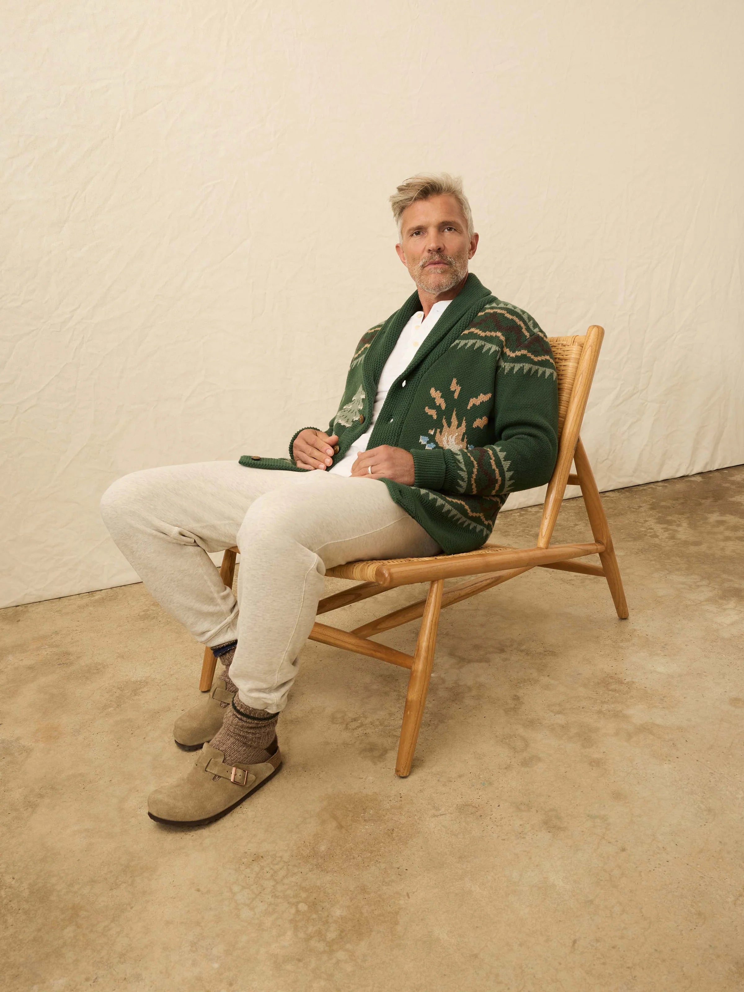 Faherty Cardigan Sweater