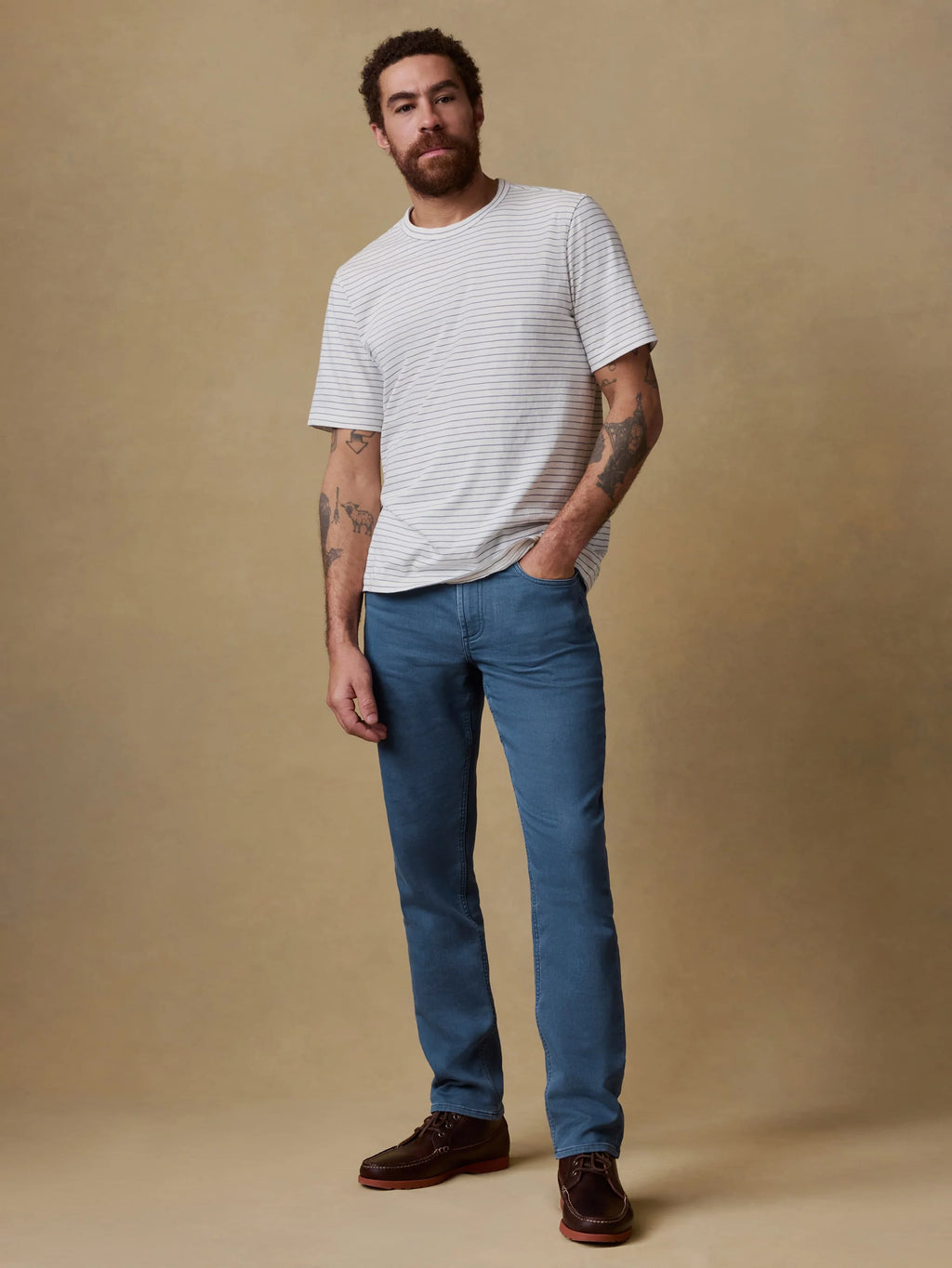 Faherty Stretch Terry 5 Pocket Pant