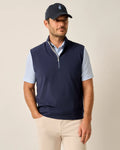 Johnnie-O 1/4 Zip Vest - Torque