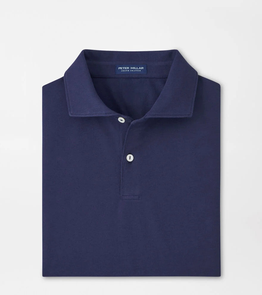 Peter Millar Albatross Cotton-Blend Piqué Polo