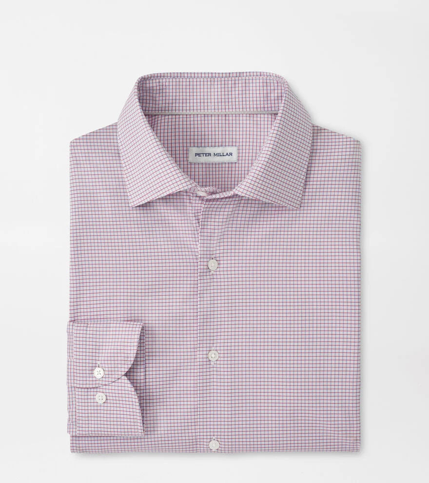 Peter Millar Conway Crown Lite Cotton-Stretch Sport Shirt
