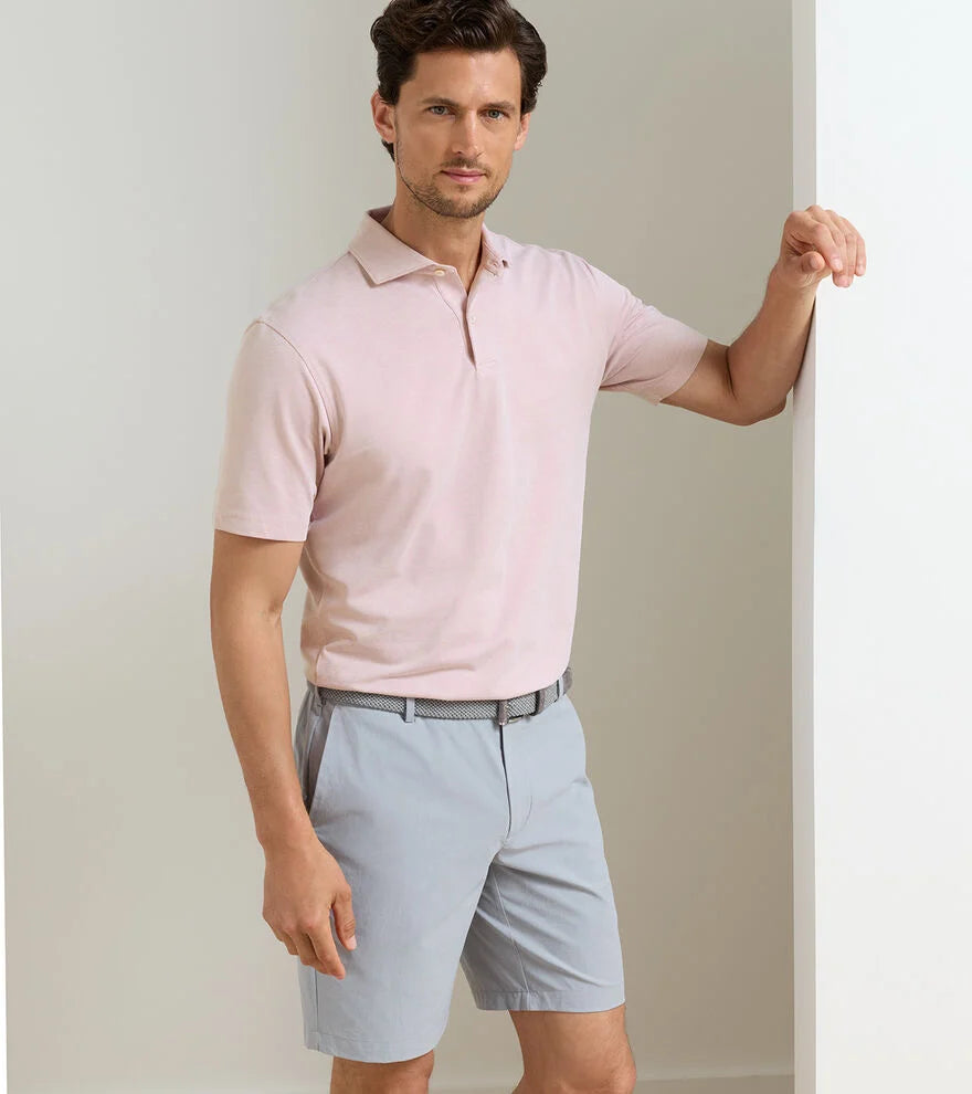 Peter Millar Albatross Cotton-Blend Piqué Polo