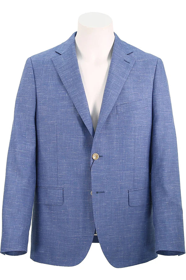Tailored Fratelli Tallia Di Delfino Blue Summer Sport Coat