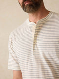 Faherty Sunwashed Henley Short Sleeve