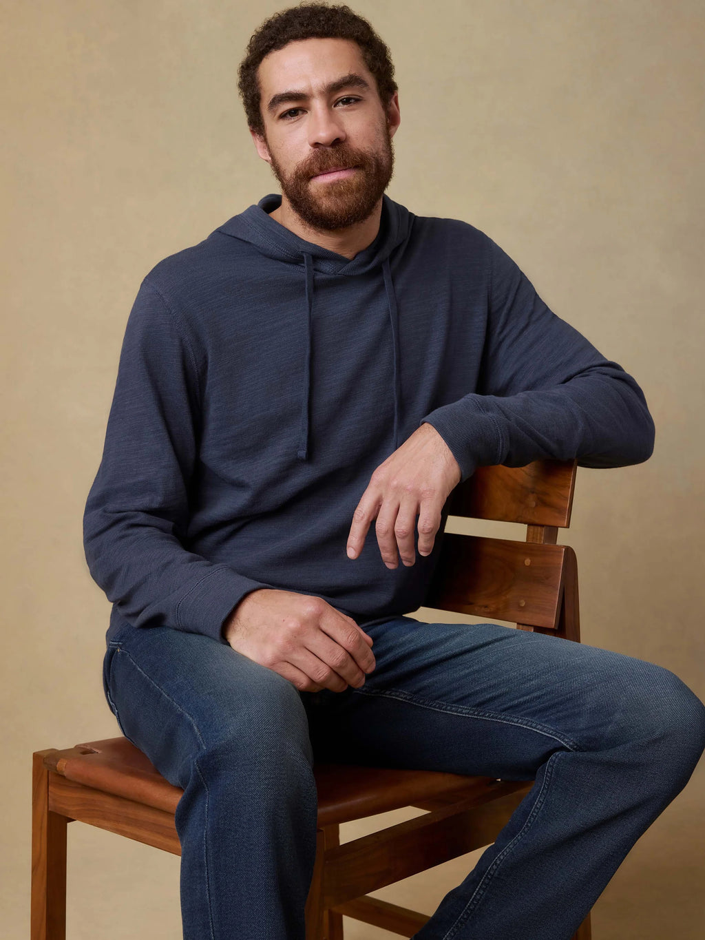 Faherty Sunwashed Slub Hoodie