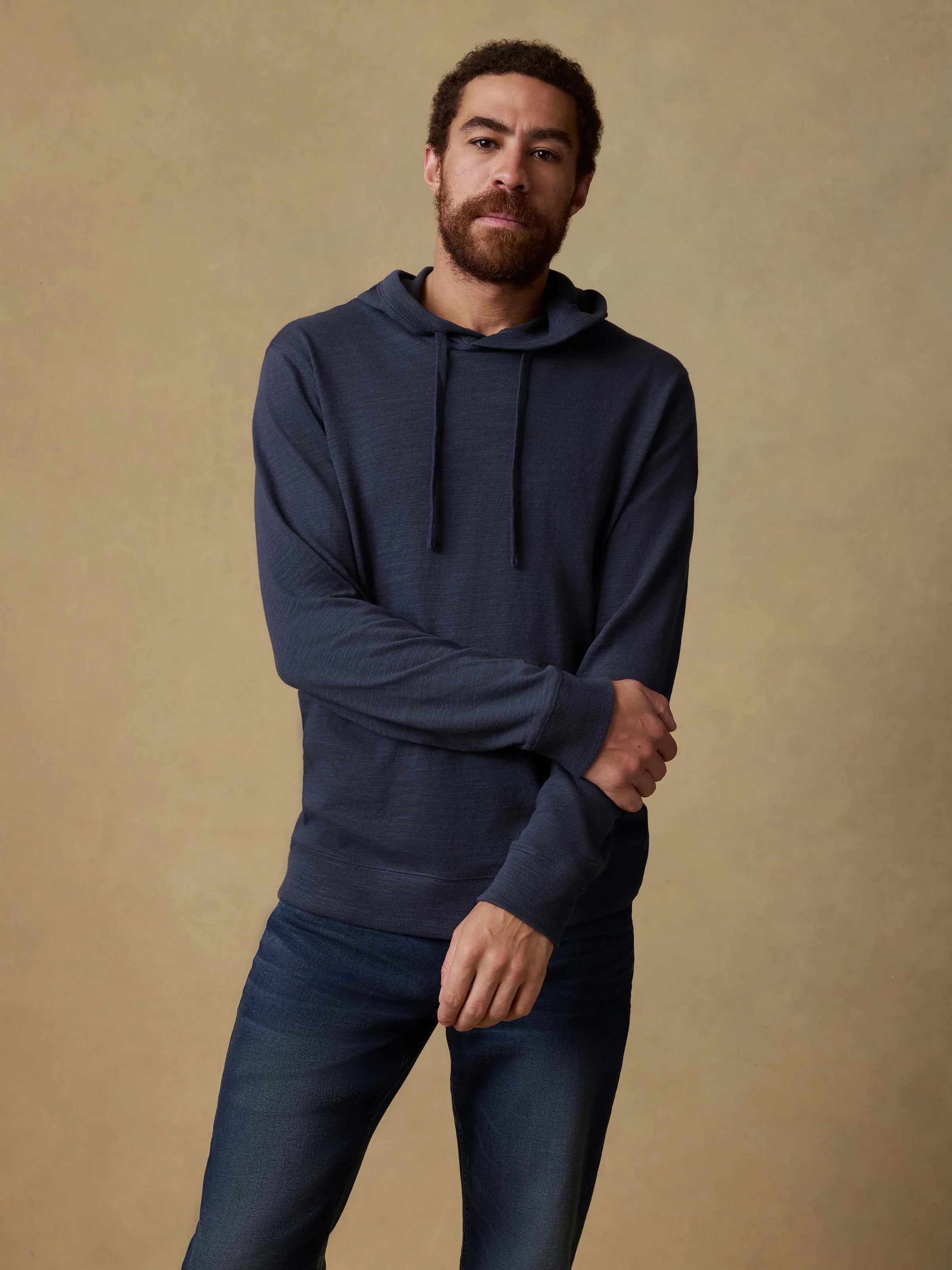 Faherty Sunwashed Slub Hoodie