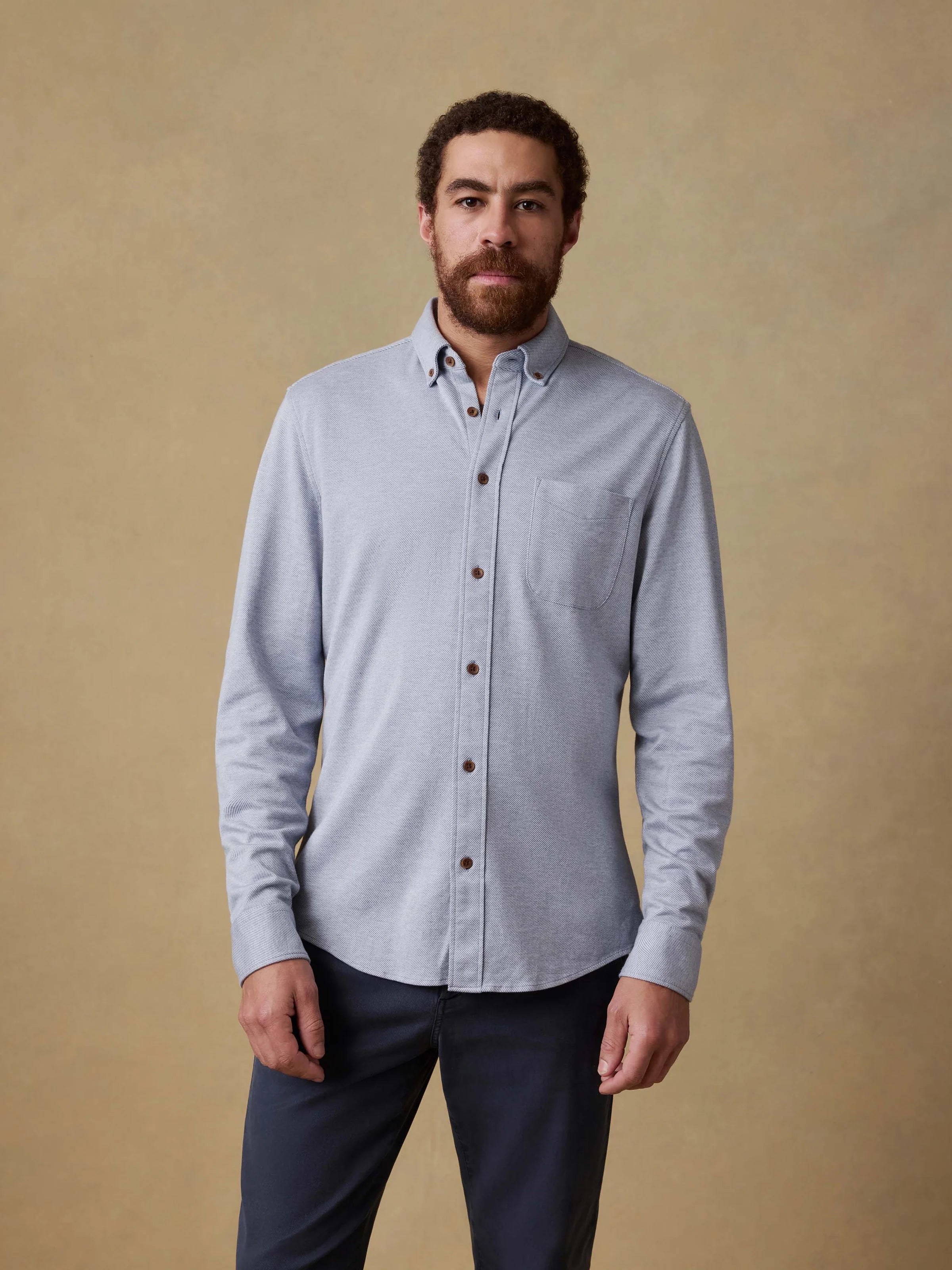 Faherty Coastline Knit Shirt