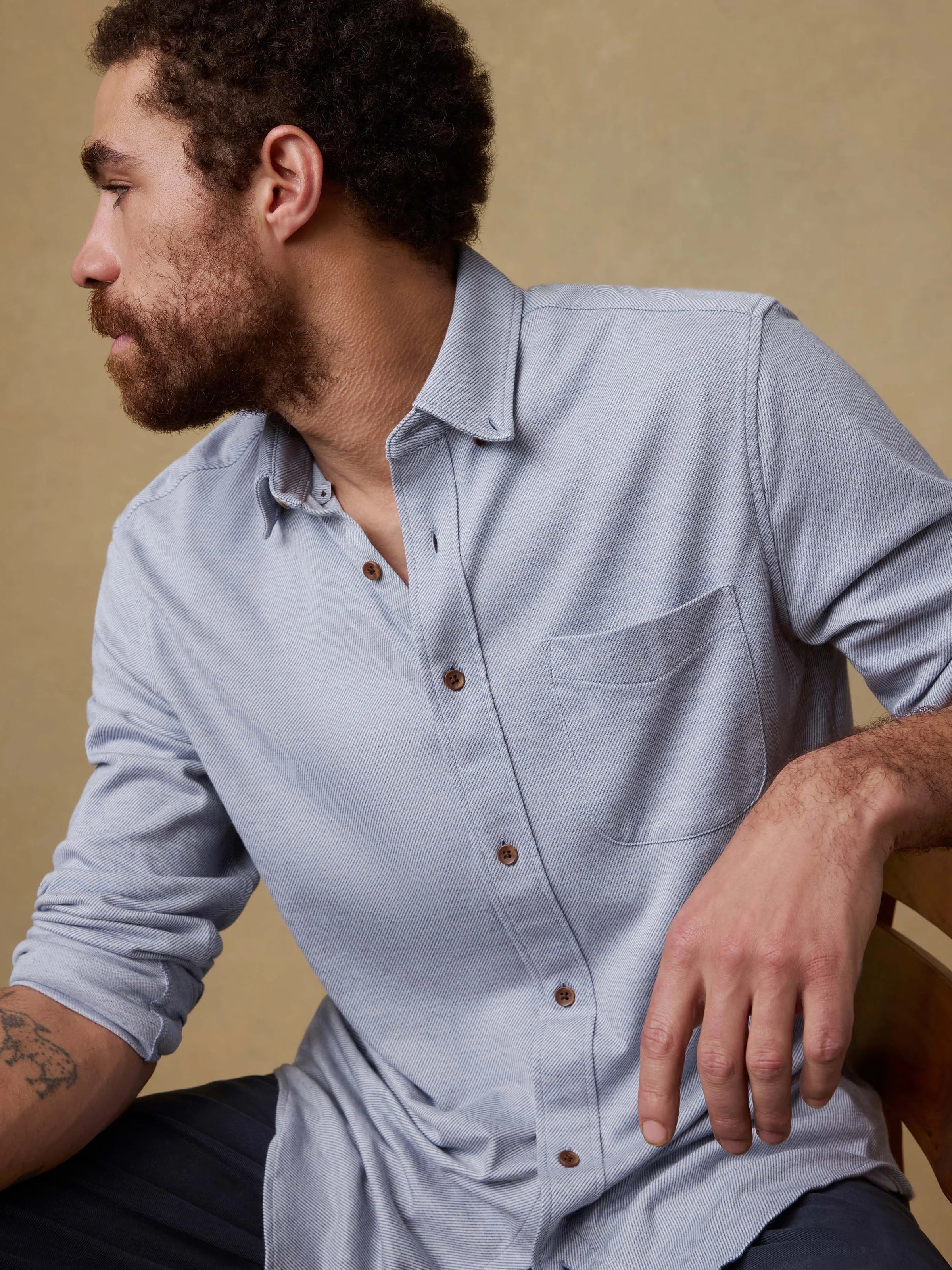 Faherty Coastline Knit Shirt