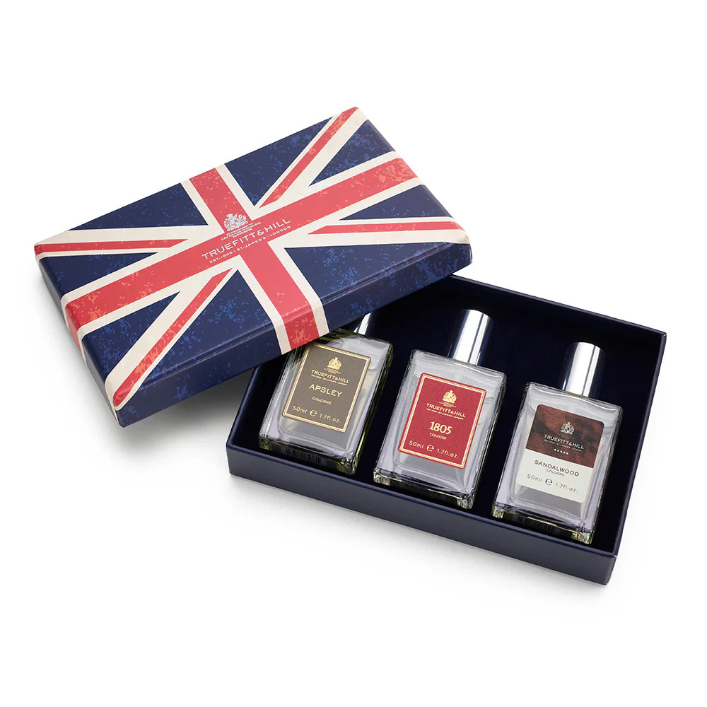 Truefitt & Hill Travel Cologne Gift Set 1805, Apsley Colognes