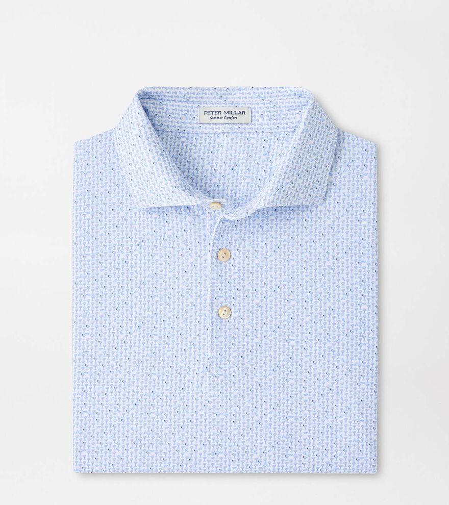 Peter Millar Paper Plane Performance Jersey Polo