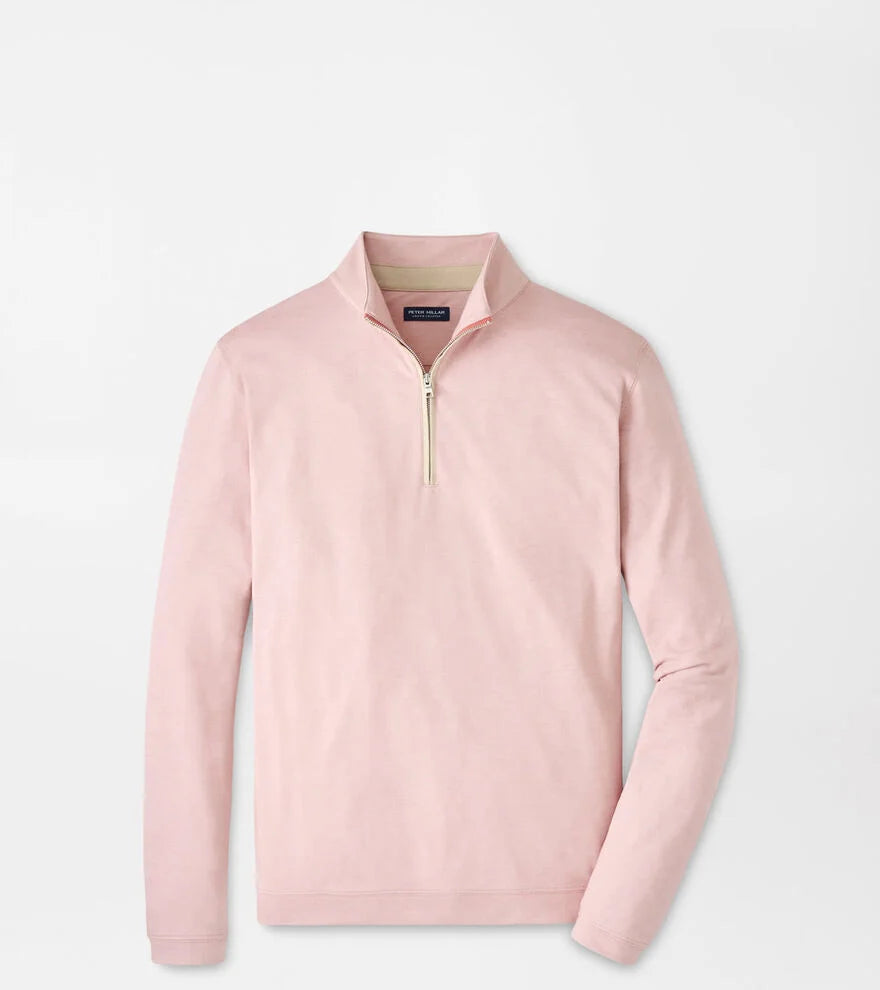 Peter Millar Albatross Cotton-Blend Piqué Quarter-Zip