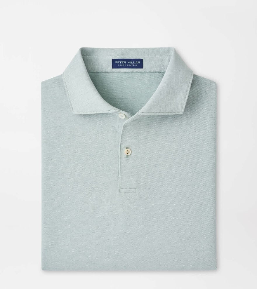Peter Millar Albatross Cotton-Blend Piqué Polo