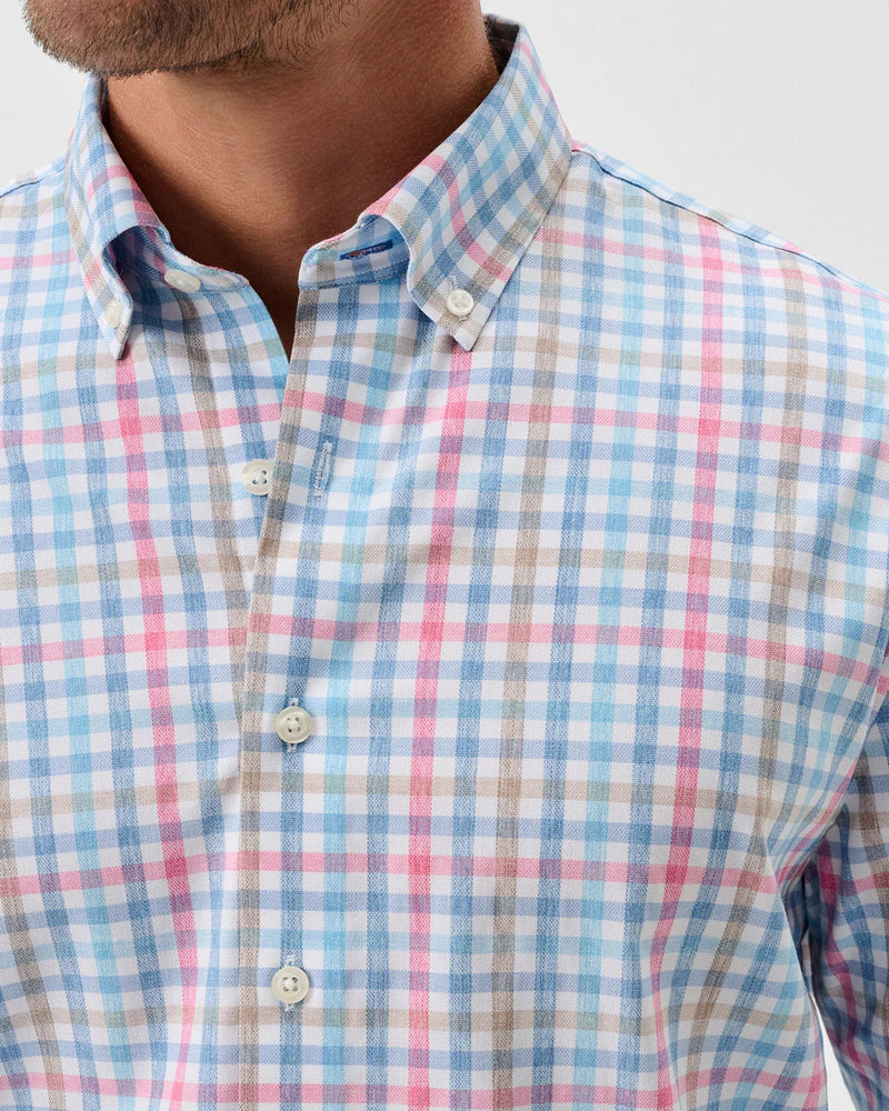 Johnnie-O Everyday Performance Button Down Shirt - Yosef Check