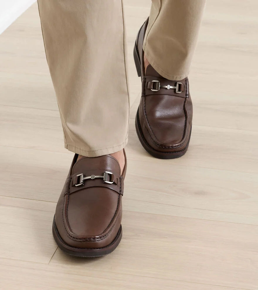 Peter Millar Leather Bit Loafer