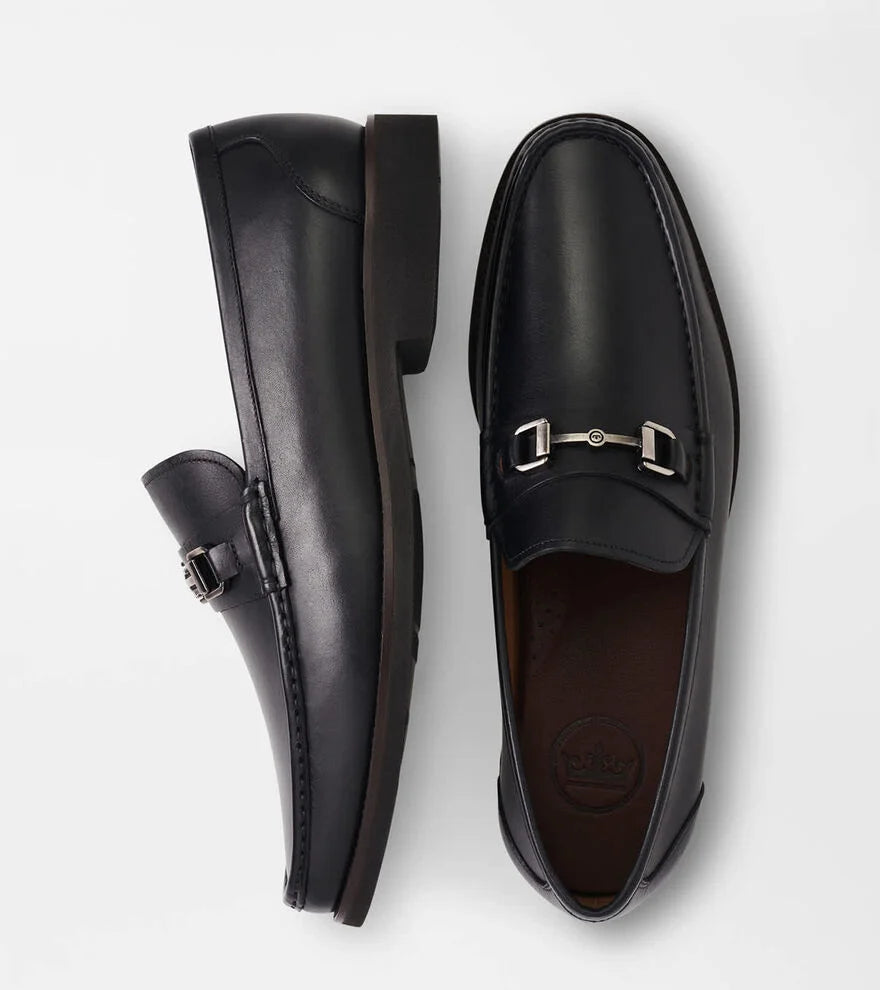 Peter Millar Leather Bit Loafer