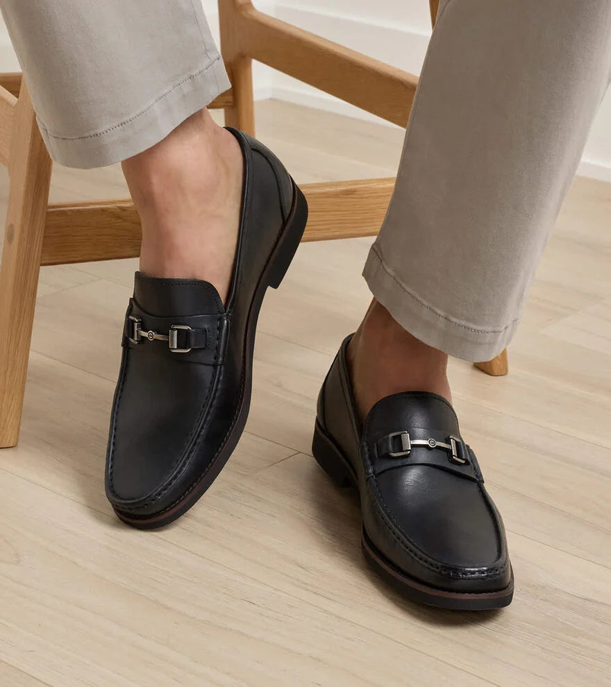 Peter Millar Leather Bit Loafer