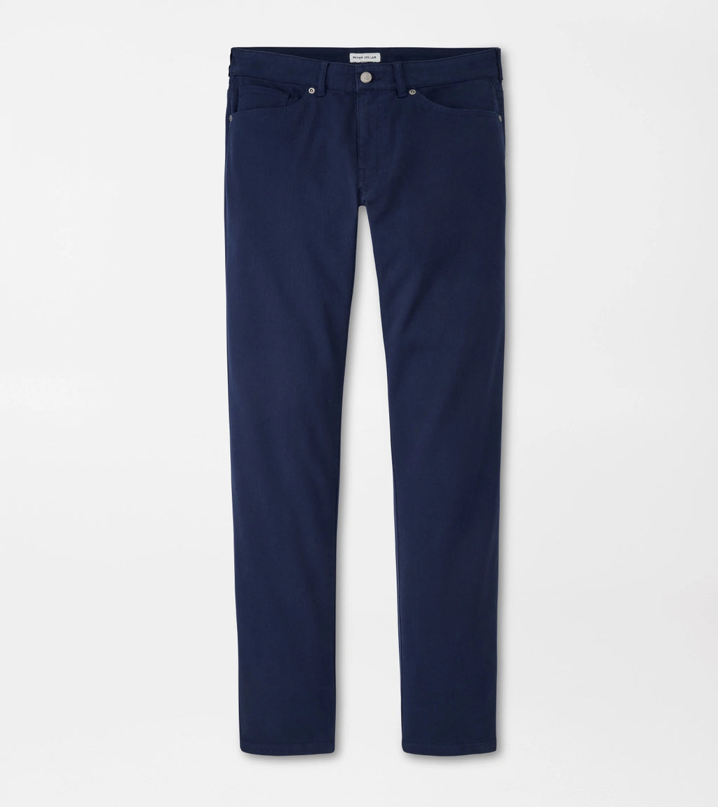 Peter Millar Crown Cotton Canvas Five-Pocket Pant