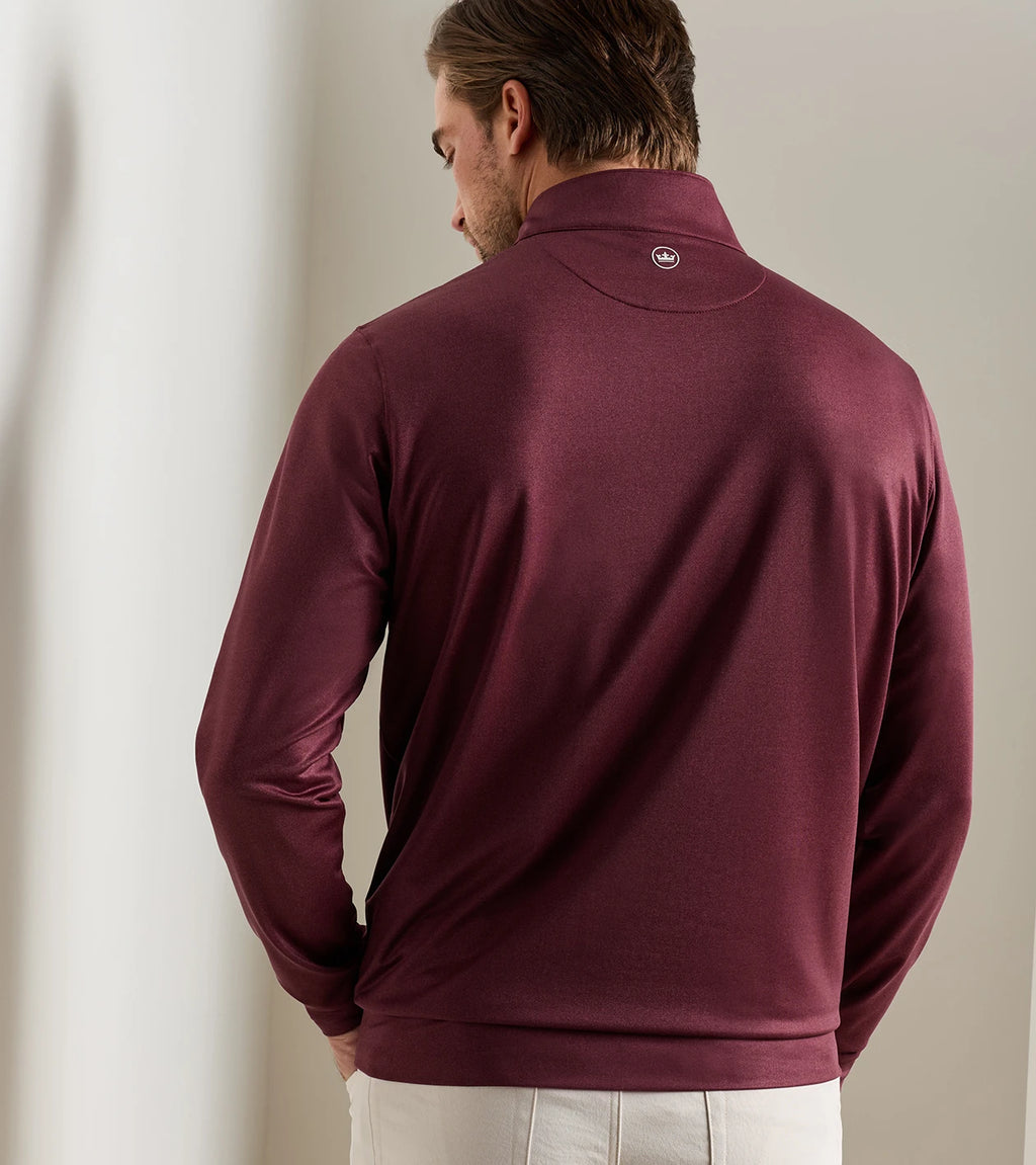 Peter Millar Perth Herringbone Performance Quarter-Zip