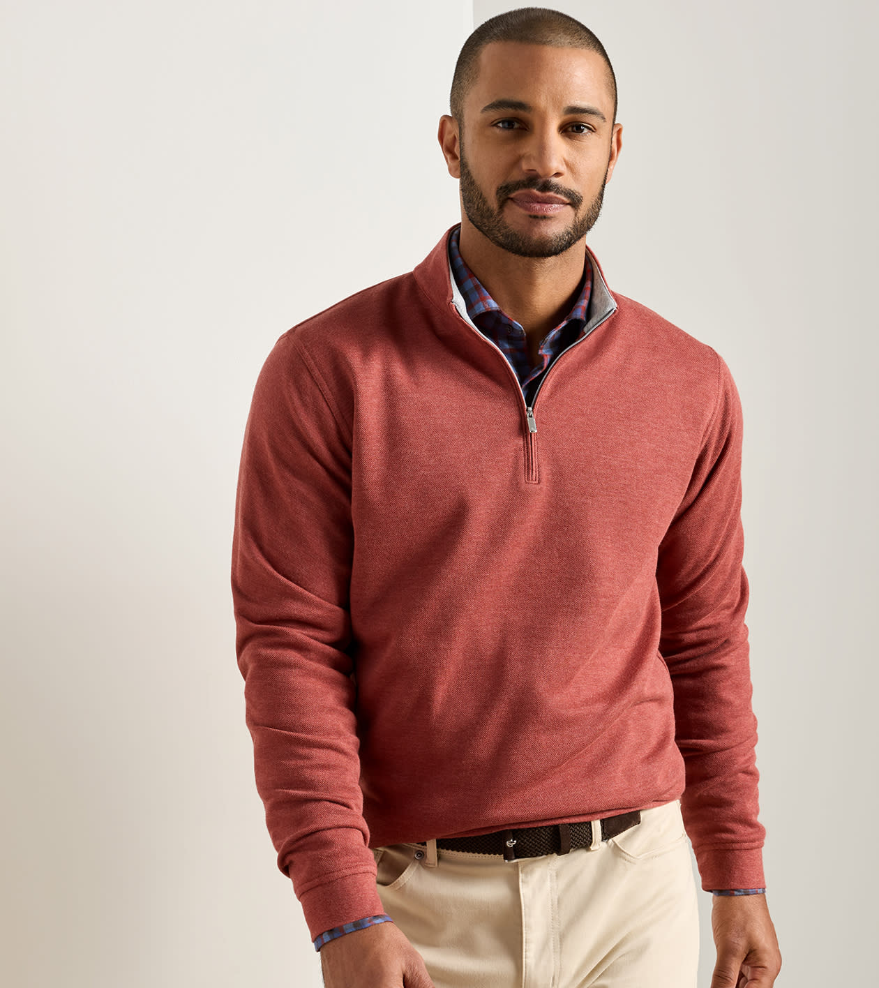 Peter Millar Crown Comfort Pullover Quarter Zip