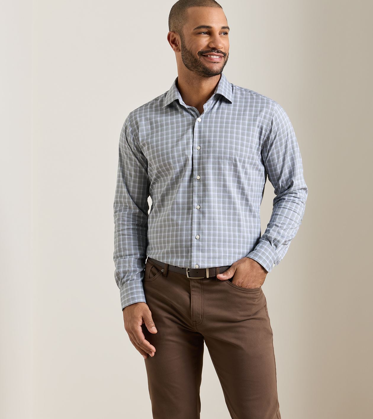 Peter Millar Lincoln Crown Lite Cotton-Stretch Sport Shirt